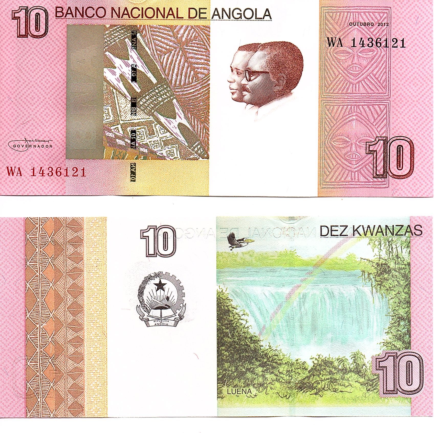 Angola #151B   10 Kwanzas