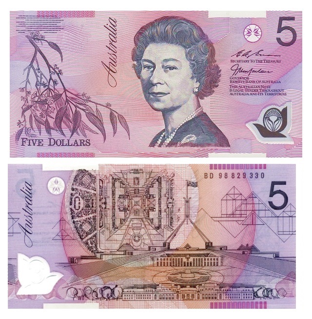 Australia #51c  5 Dollars