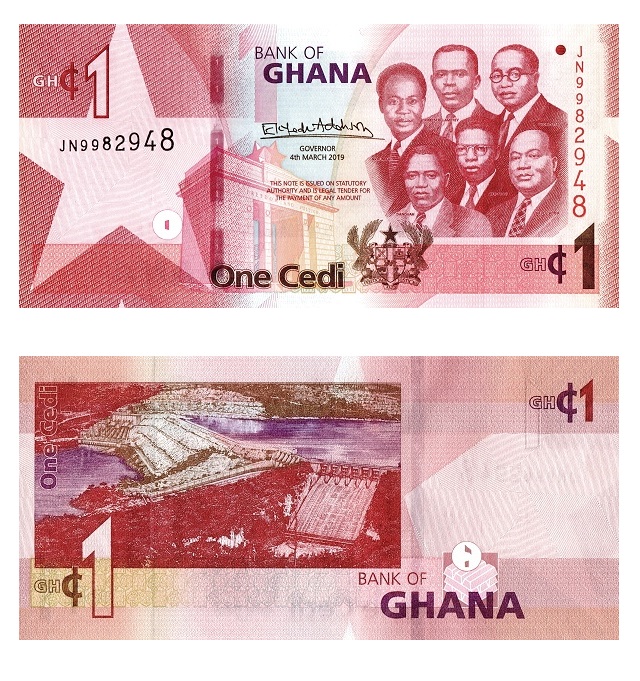 Ghana #W45 	 1 Cedi