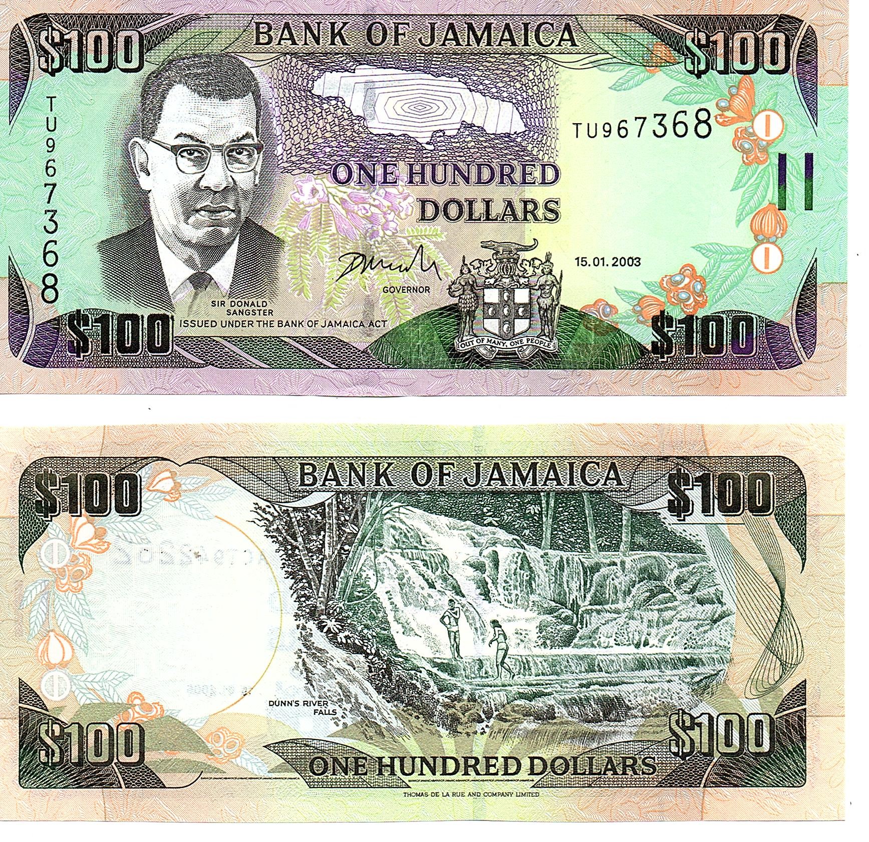 Jamaica #80c 100 Dollars