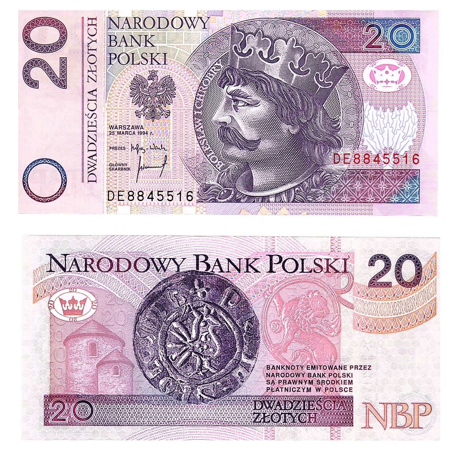 Poland #174  20 Złotych