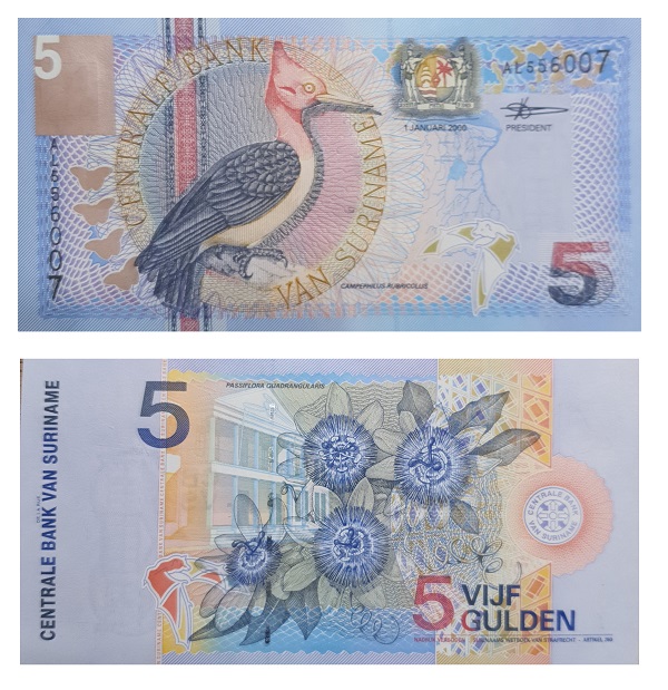 Suriname #146  5 Gulden
