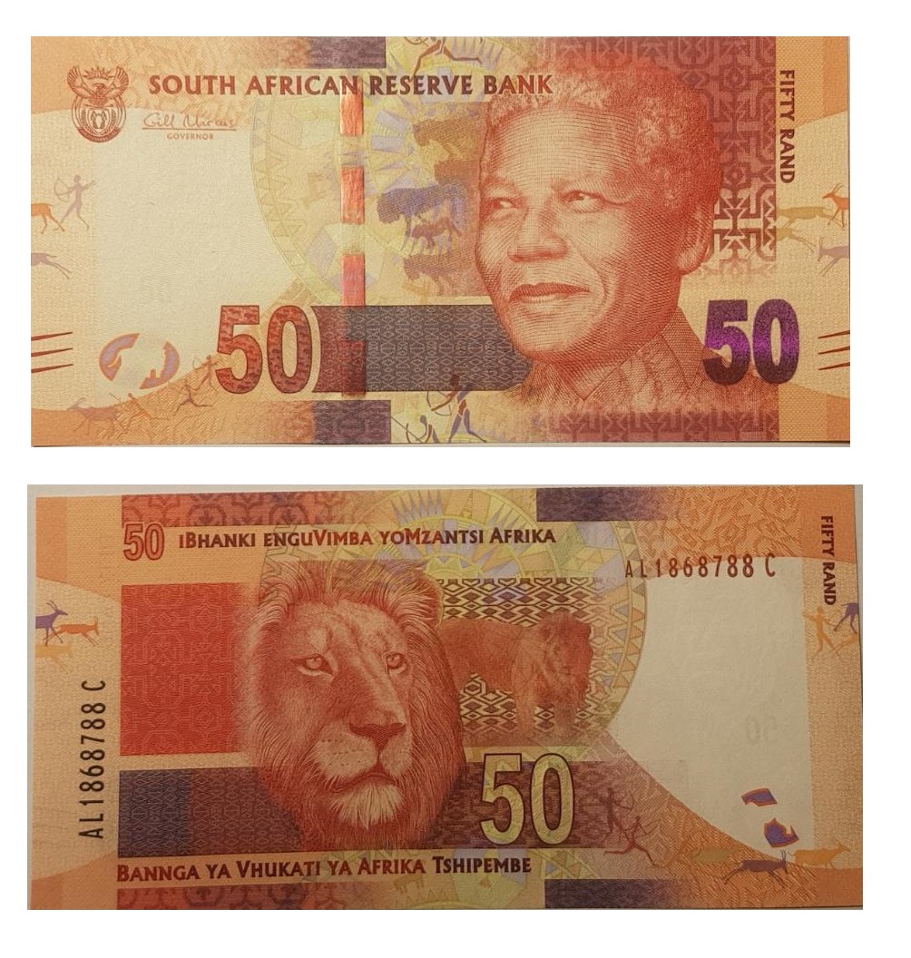 South Africa #135 50  Rand