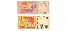 Argentina #366(2)   	 1.000 Pesos