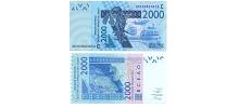 Burkina Faso #316Ca 2000 Francs CFA