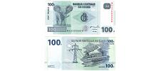 Congo-Democratic #98a   100 Francs