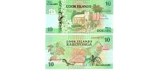 Cook Islands #8a 10 Dollars