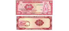 Nicaragua #123   10 Cordobas